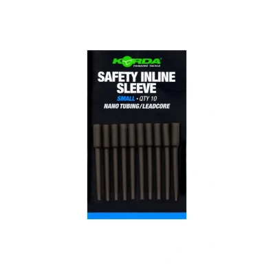 Afbeelding van Korda Safety Inline Sleeve Nano Tubing/Leadcore Small (10 Stuks) Klein materiaal