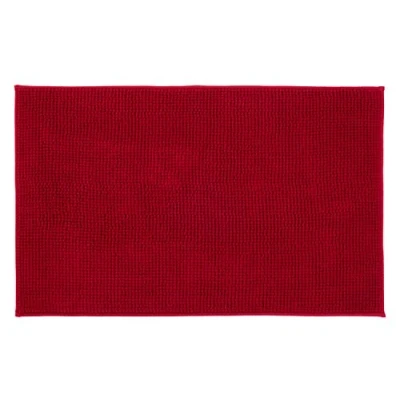 Afbeelding van Gözze Antislip badmat, superzacht, 100% microvezel, 70 x 120 cm bordeaux