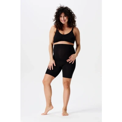 Afbeelding van Zwangerschaps Naadloze shorts Niru Sensil Breeze Black XS/S