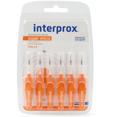 Afbeelding van 6x Interprox Ragers Super Micro Oranje PHD 0.9 6 stuks