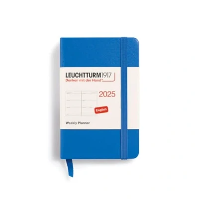 Afbeelding van Leuchtturm1917 Weekly Planner A7 Mini 12 maanden 2025 Softcover Sky