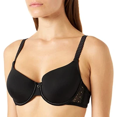 Afbeelding van Sassa dames schelpen bh, zwart (500), 80C