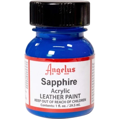 Afbeelding van Angelus leerverf Saffier 29,5ml.