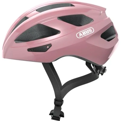 Afbeelding van ABUS Macator Racefiets Helm Sportieve Fietshelm Voor Beginners Dames en Heren Rosa, Maat M​