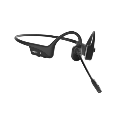 Afbeelding van Shokz Opencomm2 Draadloze Sporthoofdtelefoon Zilver