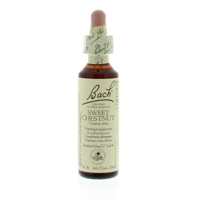 Afbeelding van Bach Sweet Chestnut/tamme Kastanje, 20 ml