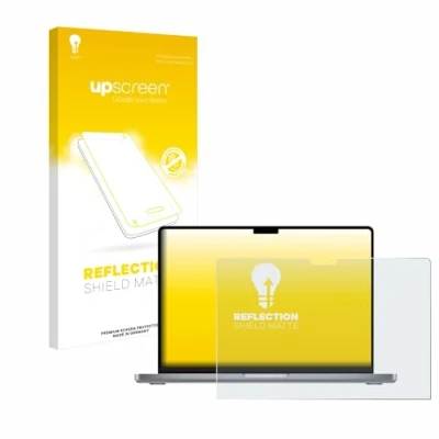Afbeelding van upscreen Antireflecterende Schermbeschermer voor Apple MacBook Pro 14&quot; 2021 Screen Protector, Mat, Ontspiegelend, Antikras, Anti Vingerafdruk