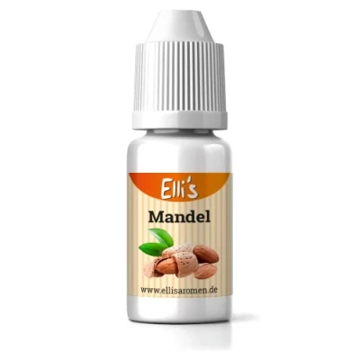 Afbeelding van Ellis Aromen amandel levensmiddelaroma vloeibaar voor levensmiddelen en vloeistoffen, het bakken, koken, zoals pap kwark caloriearm