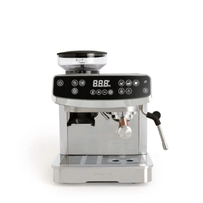 Afbeelding van CREATE Thera Advance Touch Halfautomatische espressomachine, 20 bar, touchscreen, geïntegreerde molen, stoomarm, reinigingswaarschuwing, koffiebonenhouder, 2200 W