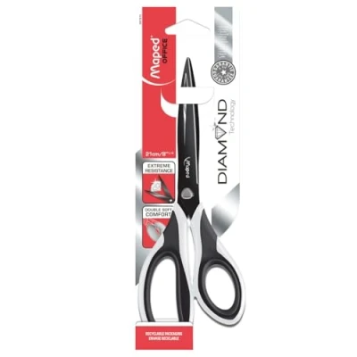Afbeelding van Diamond schaar 21 cm asymmetrisch zachte grepen