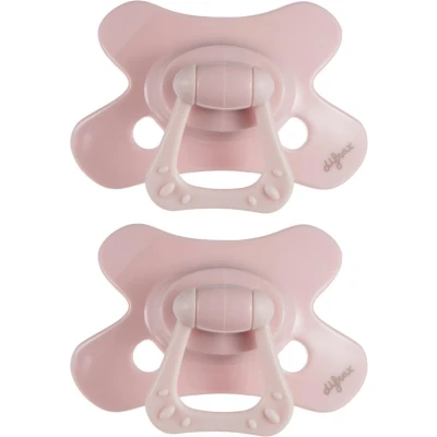 Afbeelding van Difrax Dental Fopspeen 6+ Maanden Lichtroze 2 stuks