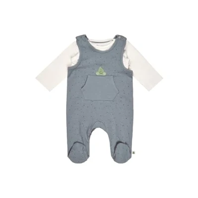 Afbeelding van Sterntaler Romperset Rexi grijs blauw