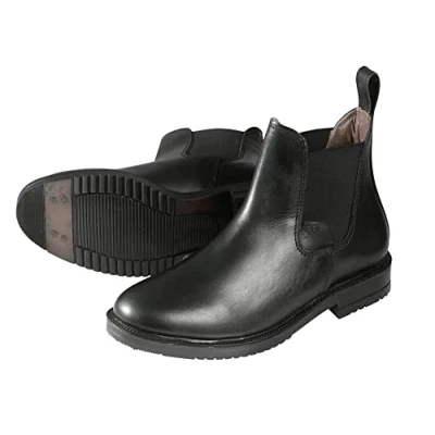 Afbeelding van PFIFF, 011499, echt leer, jodhpur laarzen, unisex, zwart, maat 35 45