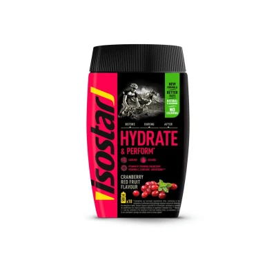 Afbeelding van Isostar Hydrate &amp; Perform Cranberry Red Fruit