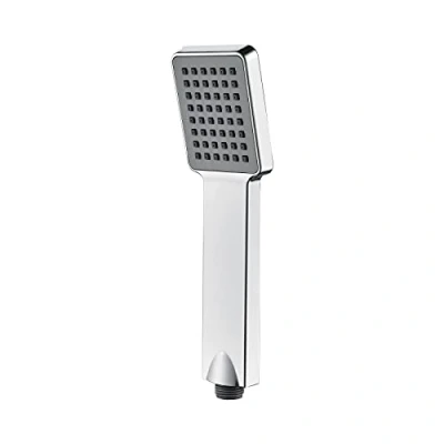 Afbeelding van Ibergrif M20202 douchekop voor vierkant, handdouche, zilverkleurig, kunststof, normale druk, zilverkleurig