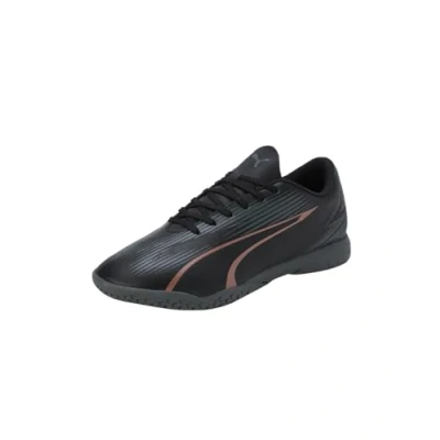 Afbeelding van Puma Ultra PLAY IT Zaalvoetbalschoenen, Heren, Maat: 41, Black/copper rose Kunststof