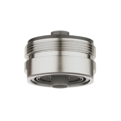 Afbeelding van Grohe mousseur m28x1 buitendraad supersteel 64374dc0