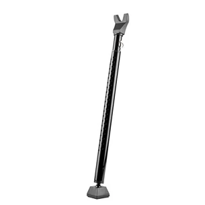 Afbeelding van AmazonBasics Verstelbare beveiligingsbar van 27,5 inch veiligheidsstang. zwart
