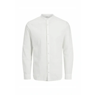 Afbeelding van Jack &amp; Jones Jjebreeze BAND Overhemd, Heren, Maat: 3XL, White