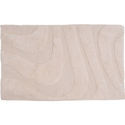 Afbeelding van Veer Carpets Badmat Beau Beige 50 x 80 cm