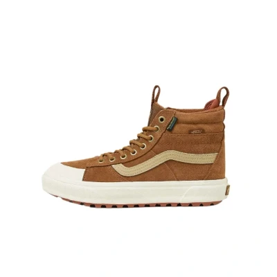 Afbeelding van Vans MTE SK8HI Waterproof Unisex Sneakers hoog, Maat: 38, Brown Veloursleer