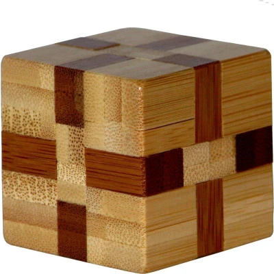 Afbeelding van Eureka 3D Bamboo Breinpuzzel Cube ***