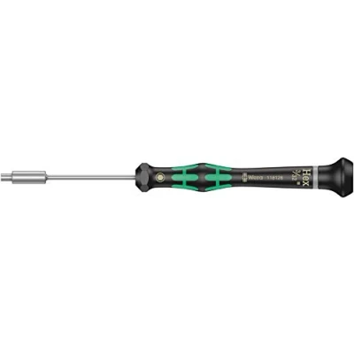 Afbeelding van Wera Kraftform 2054 Micro Schroevendraaier 2069 Hex 3/32 Zoll x 60 mm ZILVER