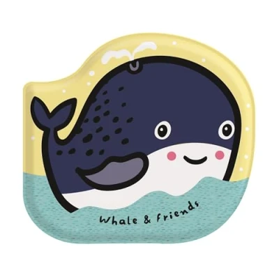 Afbeelding van Wee Gallery Shaped Bath Books Whale &amp; Friends