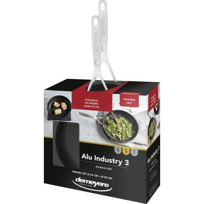 Afbeelding van Bakpanset Demeyere Alu Industry 3 Duraslide 24 + 28 cm