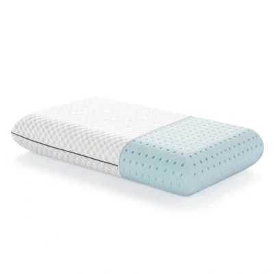 Afbeelding van LUCID Gel Memory Foam kussen, 40 x 60 cm, ademend, verkoelend effect, wasbaar overtrek, Öko Tex hoofdkussen, wit