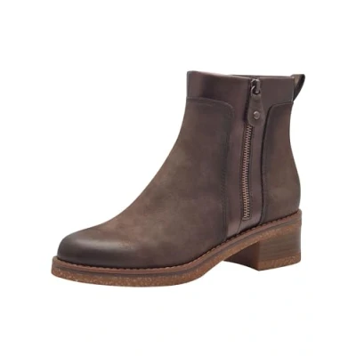 Afbeelding van Marco Tozzi Dames Bootie Zip+Slip 2 25064 43 Modelaarzen, Mocca Comb, 38 EU, Kam, EU