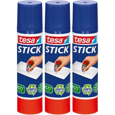 Afbeelding van 3x Tesa lijm stift knutselbenodigdheden Lijmstift