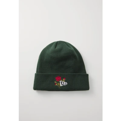 Afbeelding van New Era Rose Icon Cuff Knit Beanie Hat 60580736, Unisex, Groen, Muts, maat: OSFM