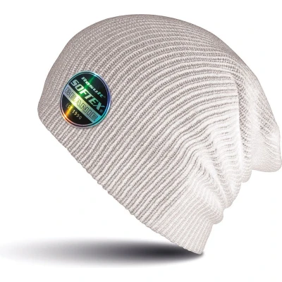 Afbeelding van Warme gebreide Beanie wintermuts in het wit voor volwassenen Damesmutsen / herenmutsen 100% polyacryl
