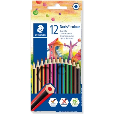 Afbeelding van Potlood Set Staedtler Noris Colour Wopex Multicolour Ecologisch (10 Stuks)