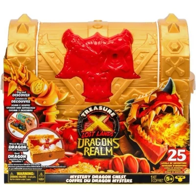 Afbeelding van Dragons Realm TREASURE Chest MOOSE TOYS X Interactieve kist met beeldjes en schatten
