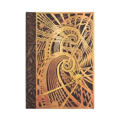 Afbeelding van New York Deco The Chanin Spiral (New Deco) Midi Unlined Hardcover Journal