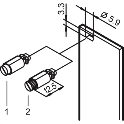 Afbeelding van Schroff 21101847 19 inch Montagemateriaal