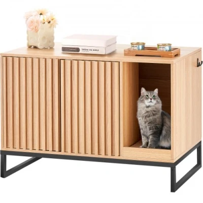 Afbeelding van VEVOR kattenkast kattentoilet kattenhuis kattenbak 800x508x558,8mm 60kg