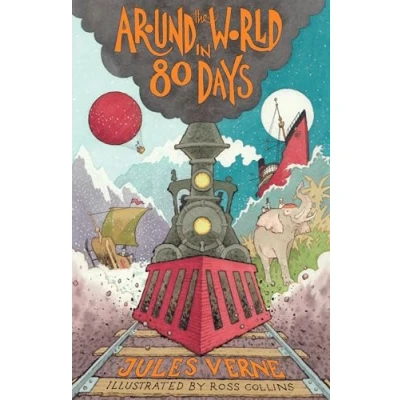 Afbeelding van Alma Classics: Around the World in Eighty Days: Jules Verne