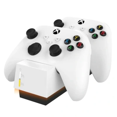 Afbeelding van Snakebyte XB Laadstation TWIN Charge X Wit (Xbox One X), Accessoires voor spelcomputers,