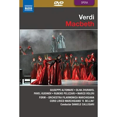 Afbeelding van Giuseppe Altomare, Pavel Kudinov, Orchestra Filarmonica Marchigiana, Daniele Callegari Verdi: Macbeth (DVD)