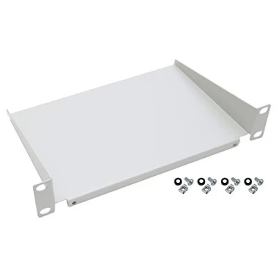 Afbeelding van HMF 63399 07 Legboden voor Server Rack 10&quot; 1 U 150 mm Diepte Lichtgrijs