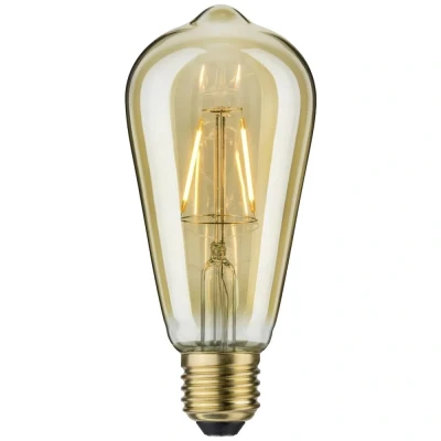 Afbeelding van Paulmann 28406 LED lamp E27 Ballon 2.7 W Goud (Ø x h) 64 mm 145 1 stuk(s)