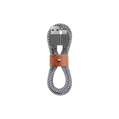 Afbeelding van Native Union Belt Cable Kevlar USB C to 1.2m Zebra