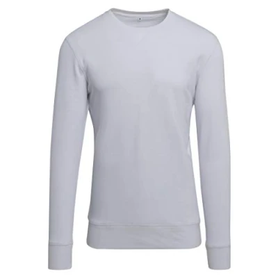 Afbeelding van Build your Brand Light Crew Sweatshirt BY010 White