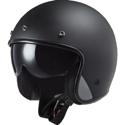 Afbeelding van LS2 Helm Bob II Solid OF601 mat zwart maat L