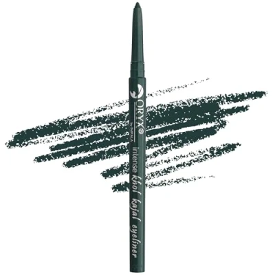Afbeelding van Impala Oryx Khol Kajal oogpotlood 01 zwartgroen waterdichte eyeliner romige textuur gemakkelijk aan te brengen Intensieve kleur, duurzaam en waterbestendig