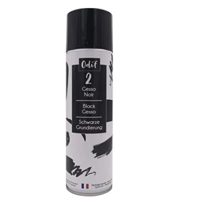 Afbeelding van Odif 2 gesso spray zwart 400 ml