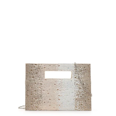 Afbeelding van Tamaris Koppeling Schoudertas Amalia Rhinestone Clutch Gold Goudkleurig